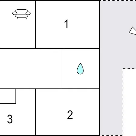 公寓 Three-bedroom In